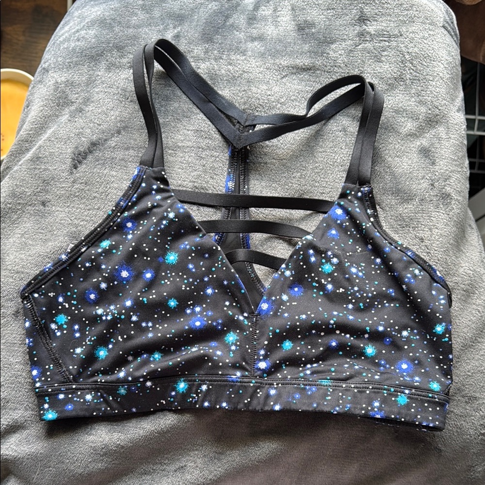 Black and Blue Starry VS Sport Sports Bra